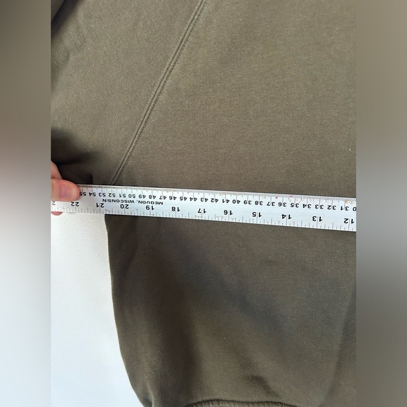 Pajar ATLIN WOMEN'S OVERSIZED FIT CREW SWEATSHIRT Size S Olive - Picture 8 of 9